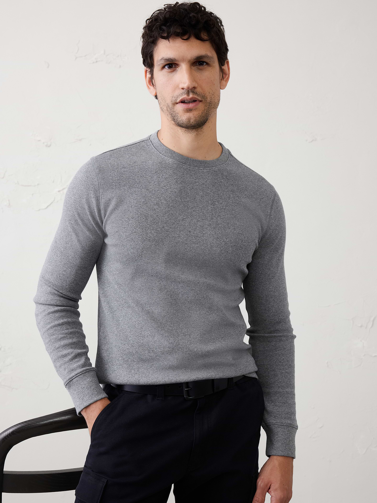 Image number 1 showing, Mini Ribbed T-Shirt