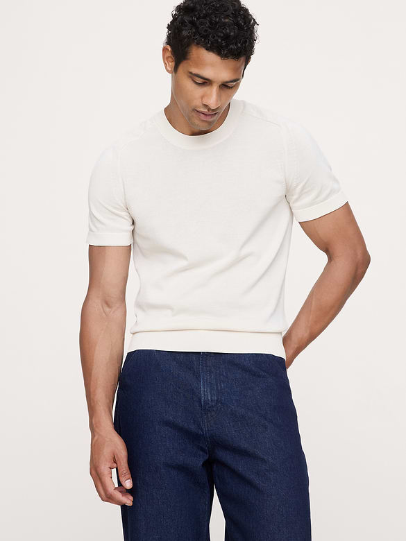 Cotton Sweater Tee