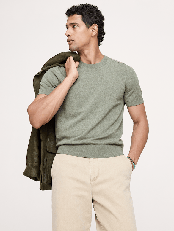 Cotton Sweater Tee