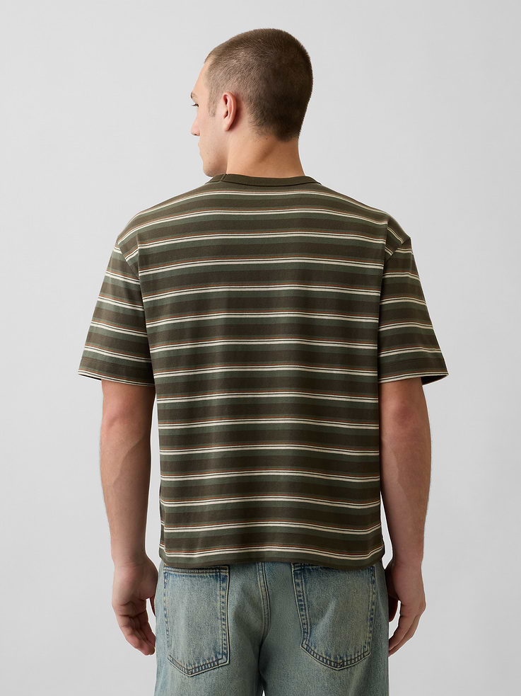 Image number 3 showing, Adult Heavyweight Crop T-Shirt