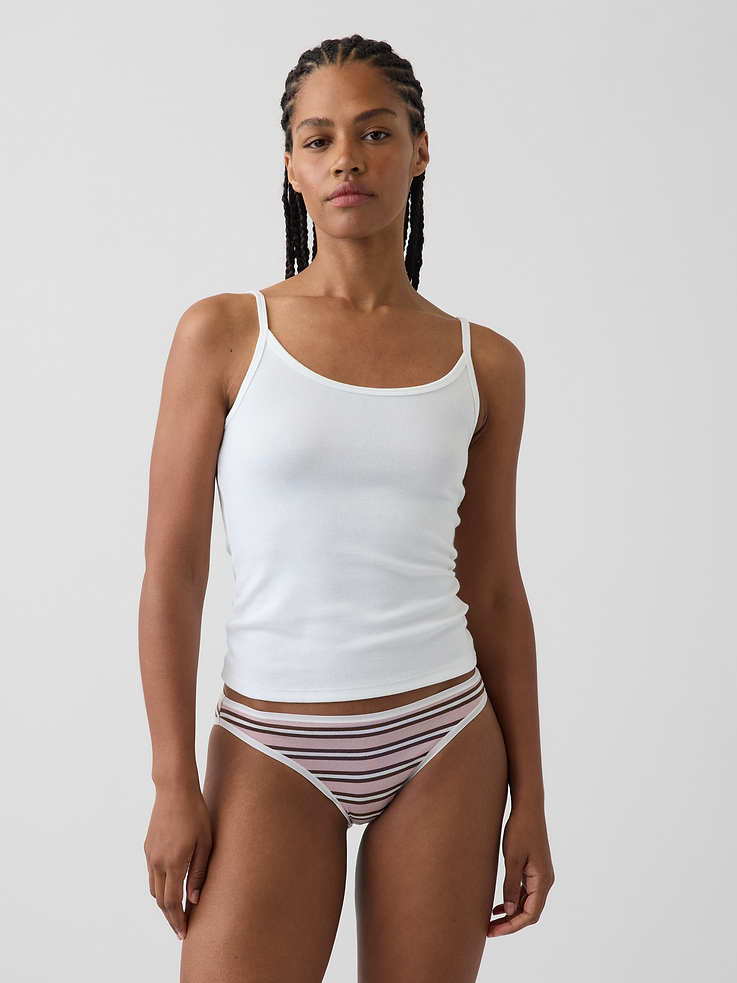 Image number 1 showing, SoftMade Organic Stretch Cotton Bikini