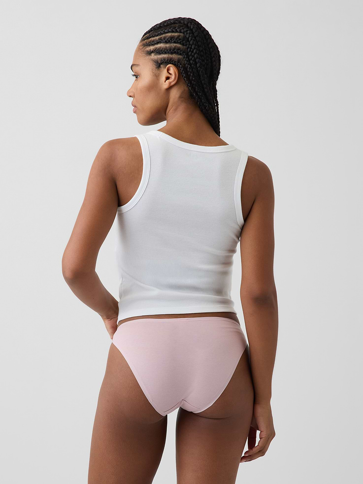 Image number 2 showing, SoftMade Organic Stretch Cotton Bikini