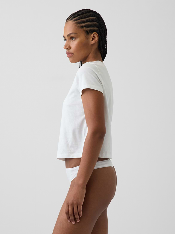 SoftMade Organic Stretch Cotton Thong