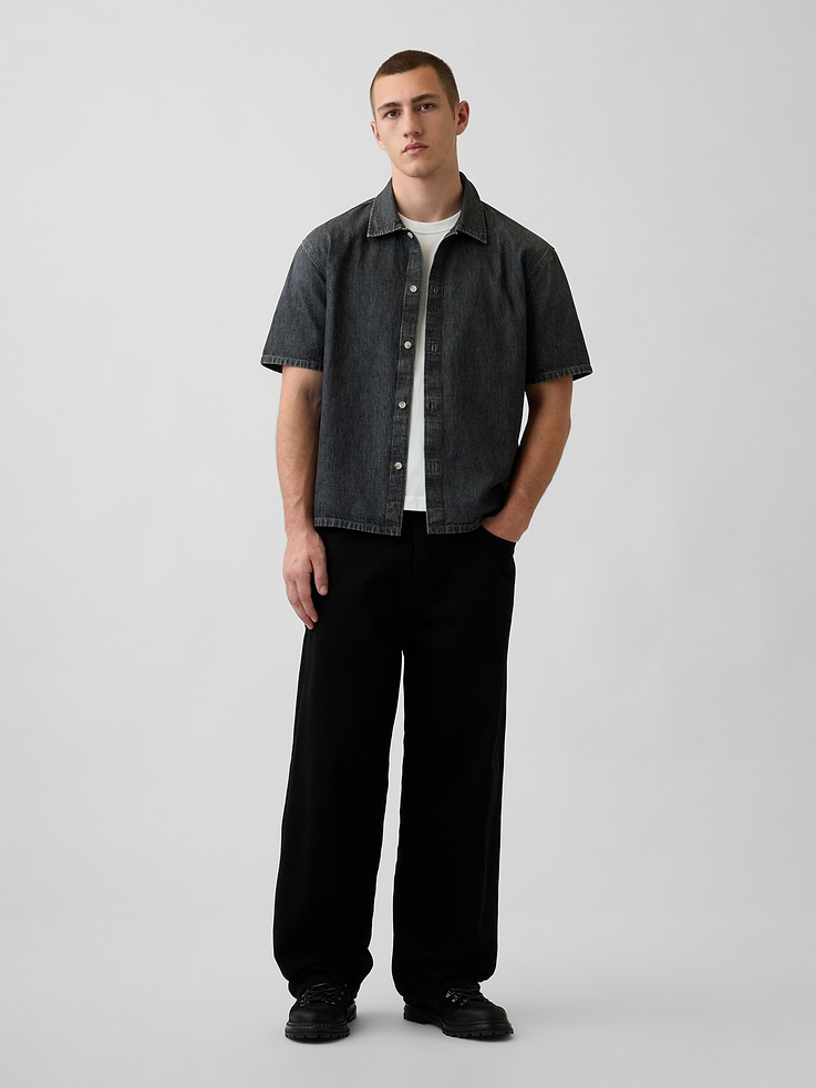 Image number 2 showing, Denim Relaxed Shirt