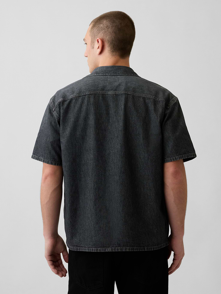 Image number 3 showing, Denim Relaxed Shirt
