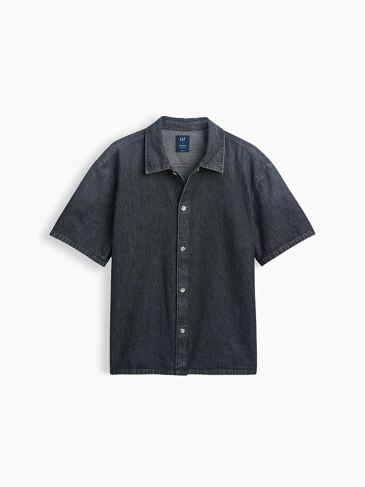 Image number 5 showing, Denim Relaxed Shirt