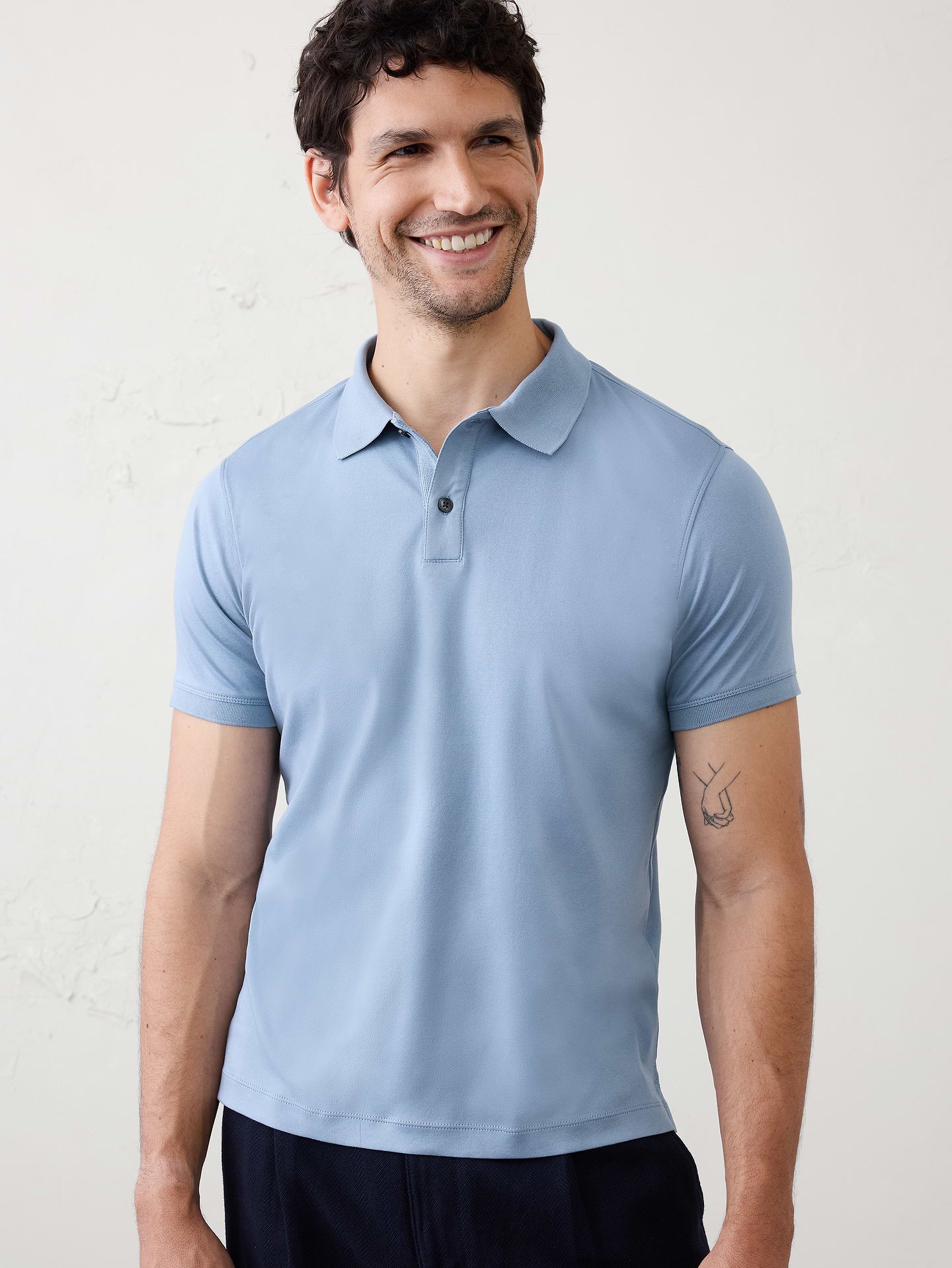 Image number 1 showing, Slim Luxe Touch Polo