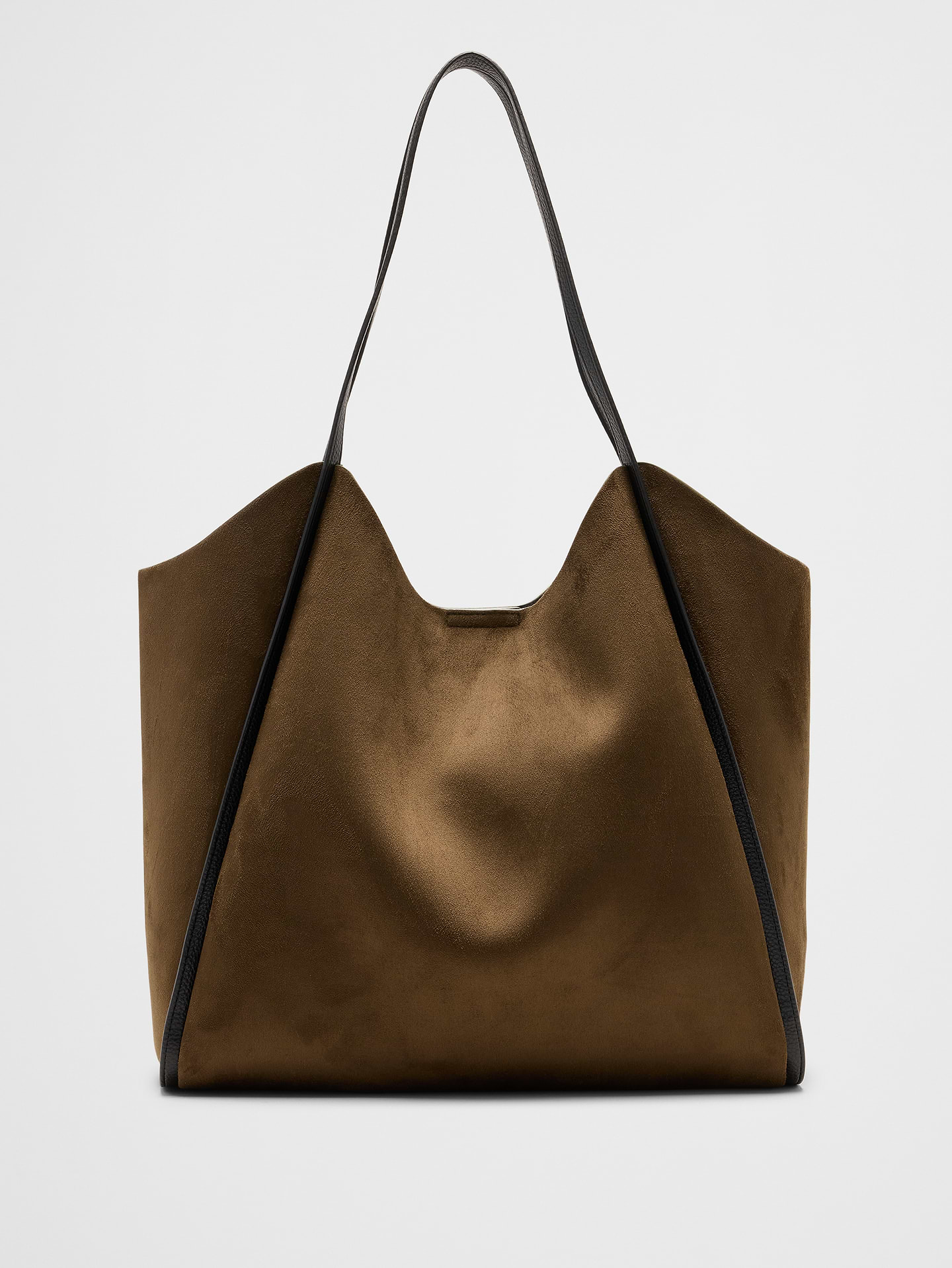 Image number 1 showing, Vegan Leather Modern Bucket Tote