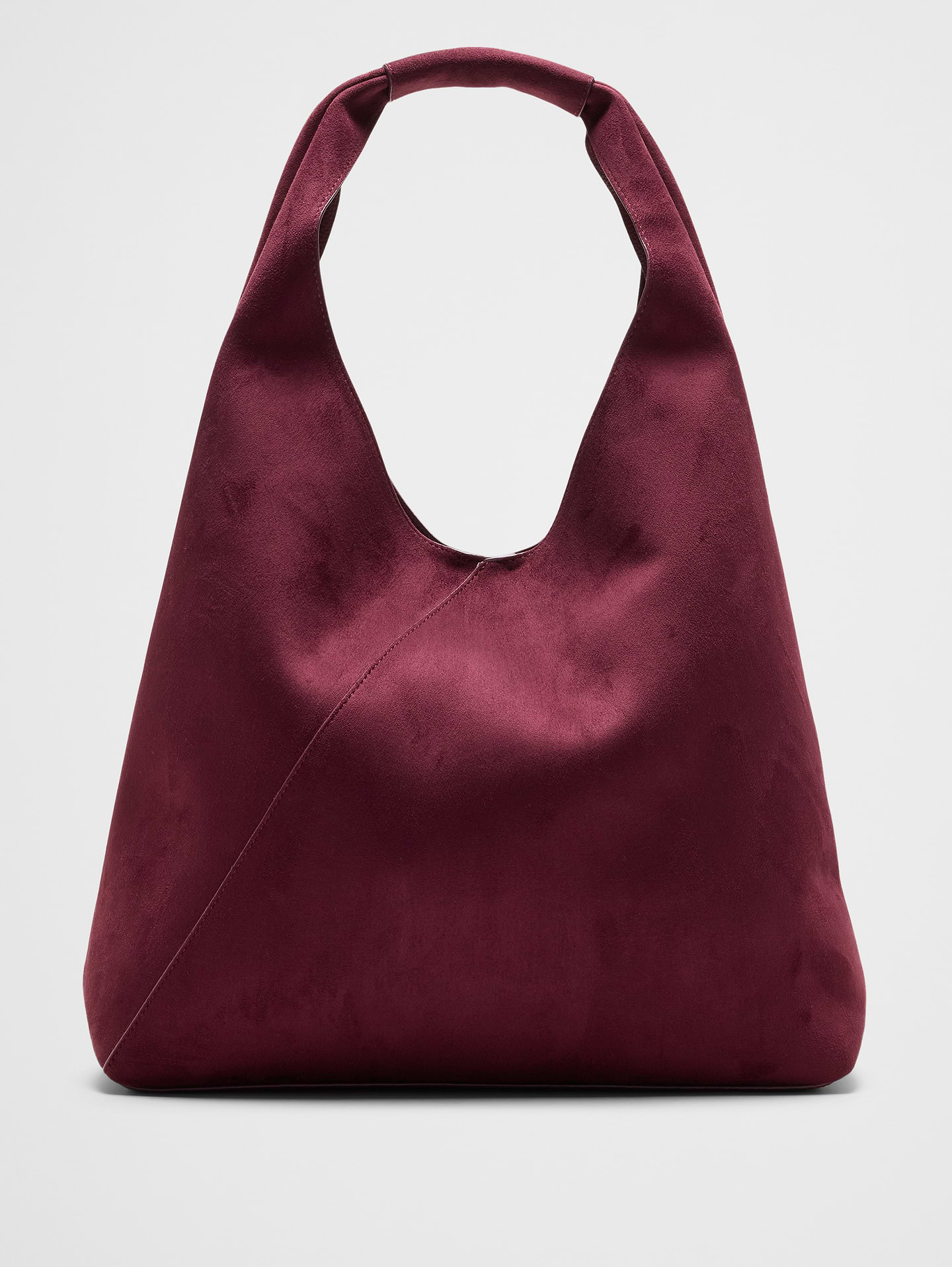 Image number 1 showing, Vegan Leather Slouchy Tote