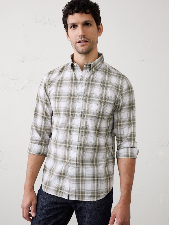 Slim-Fit Softwash Cotton Shirt