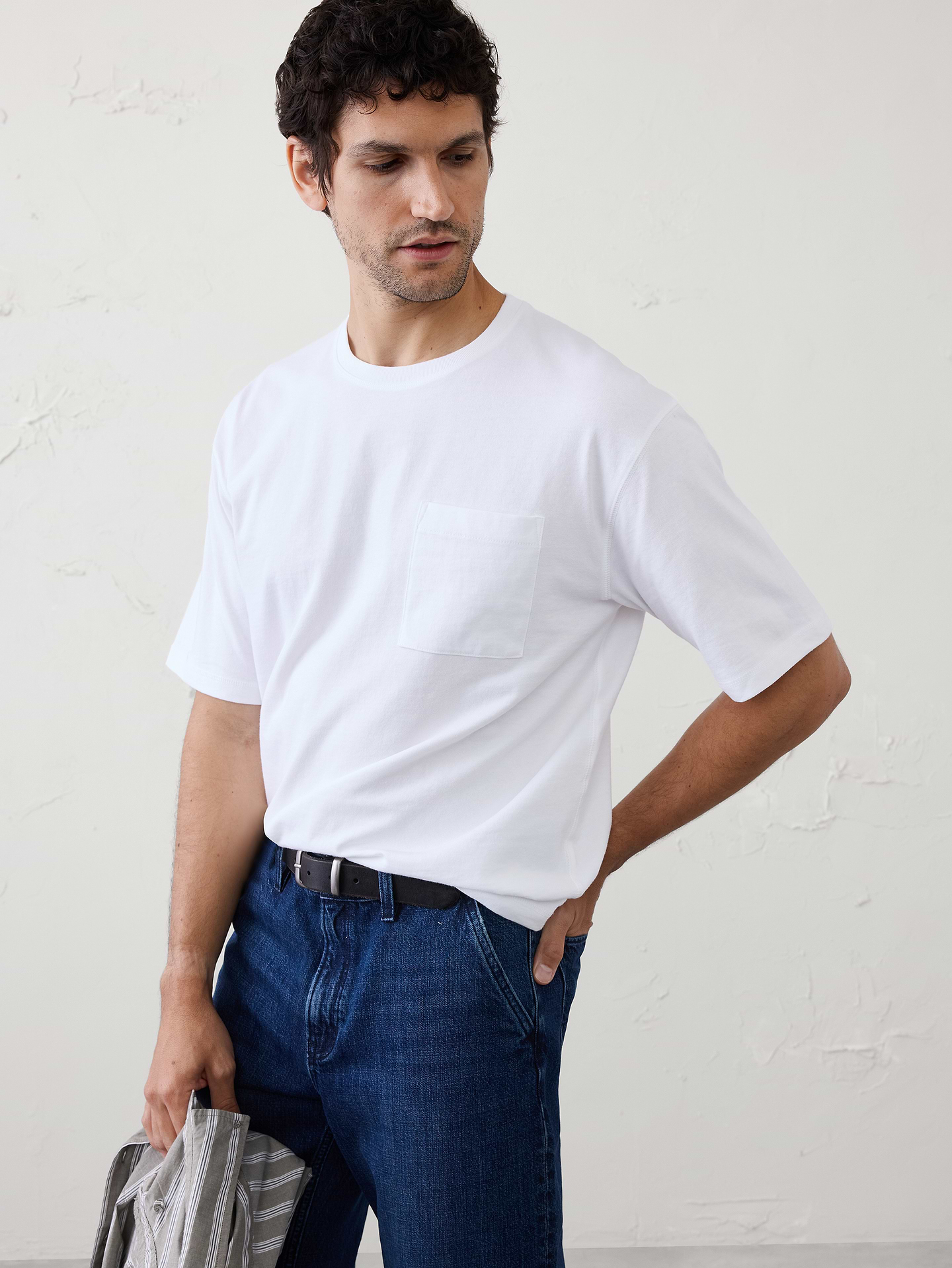 Image number 3 showing, Relaxed-Fit Midweight T-Shirt