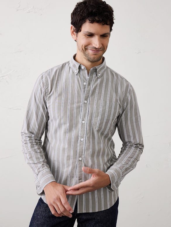 Slim-Fit Softwash Cotton Shirt