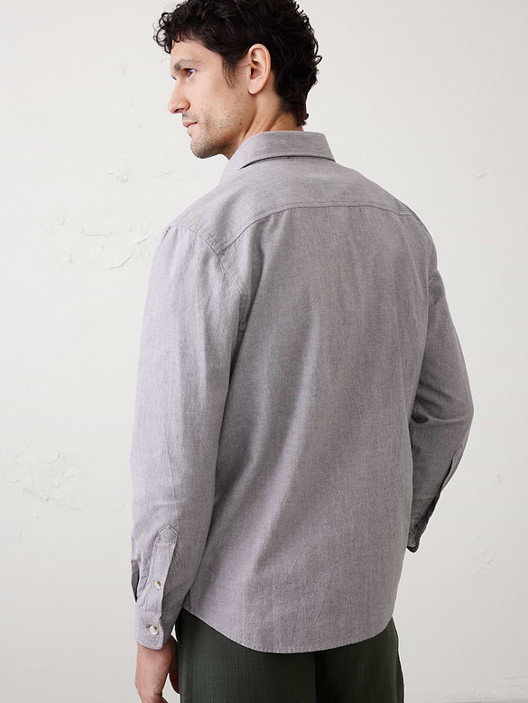 Standard-Fit Textured Shirt