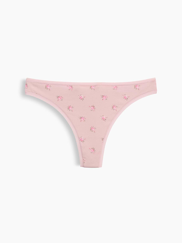 SoftMade Organic Stretch Cotton Thong