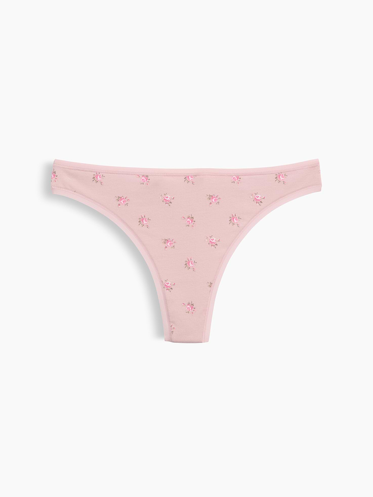 Image number 4 showing, SoftMade Organic Stretch Cotton Thong
