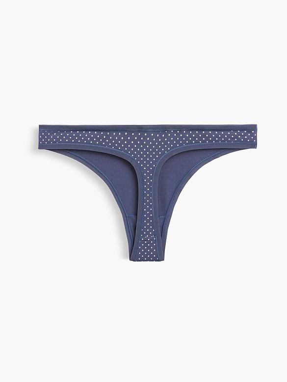 SoftMade Organic Stretch Cotton Thong