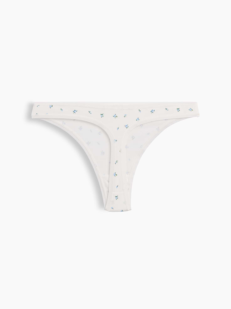 Image number 5 showing, SoftMade Organic Stretch Cotton Thong