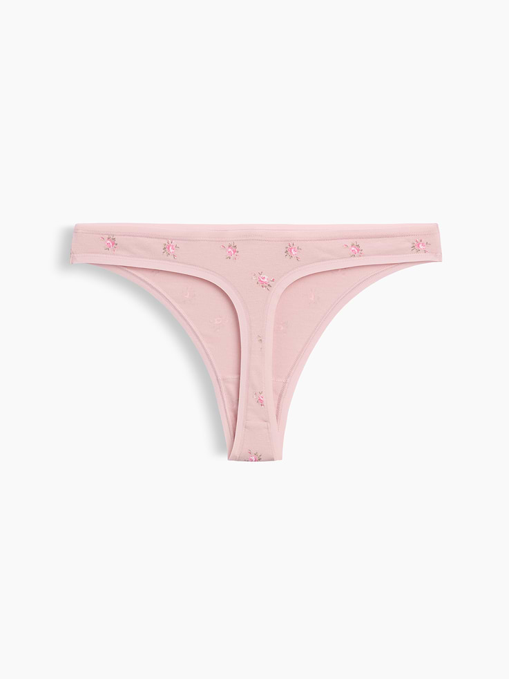Image number 5 showing, SoftMade Organic Stretch Cotton Thong