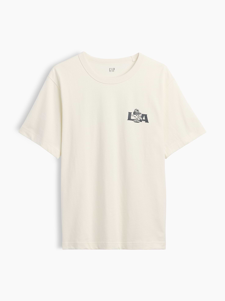Image number 7 showing, Heavyweight Relaxed Graphic T-Shirt