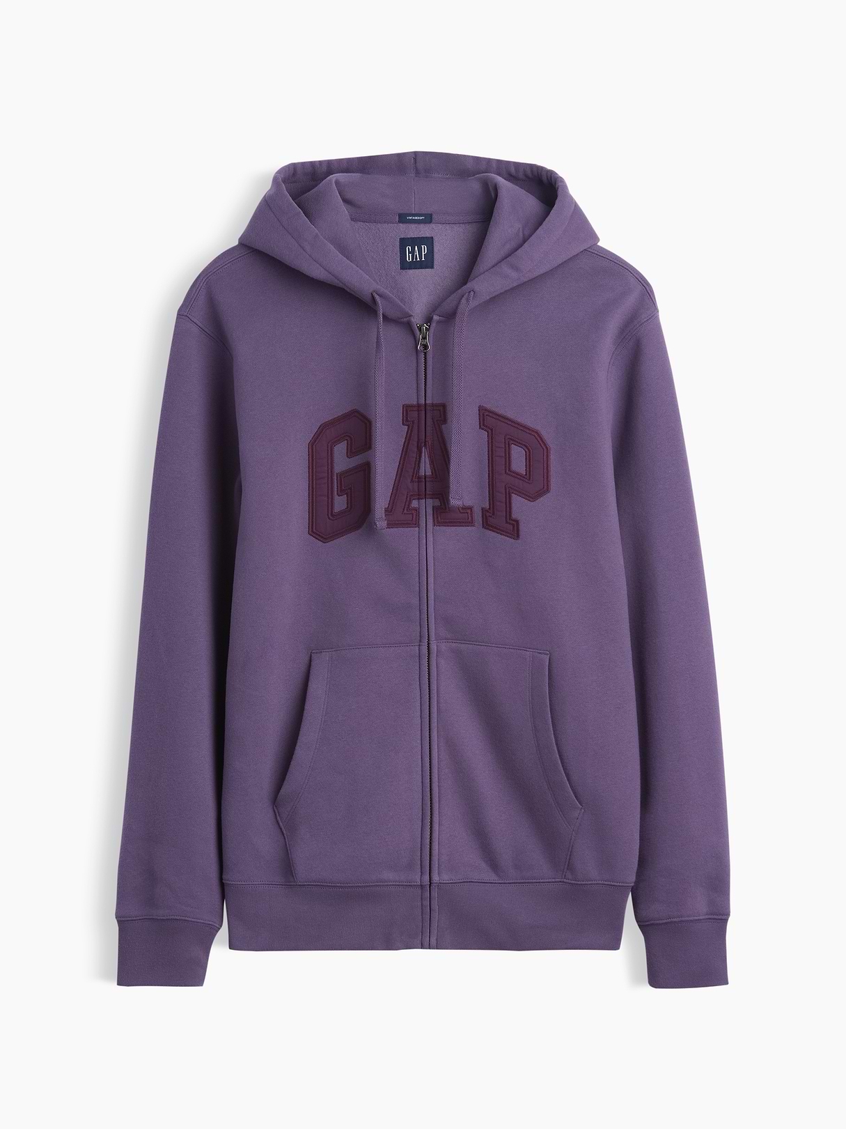 Adult VintageSoft Arch Logo Zip Hoodie | Gap