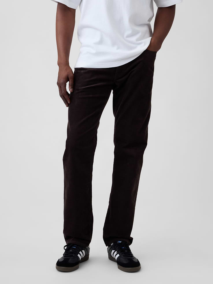 Image number 3 showing, Straight Corduroy Pants