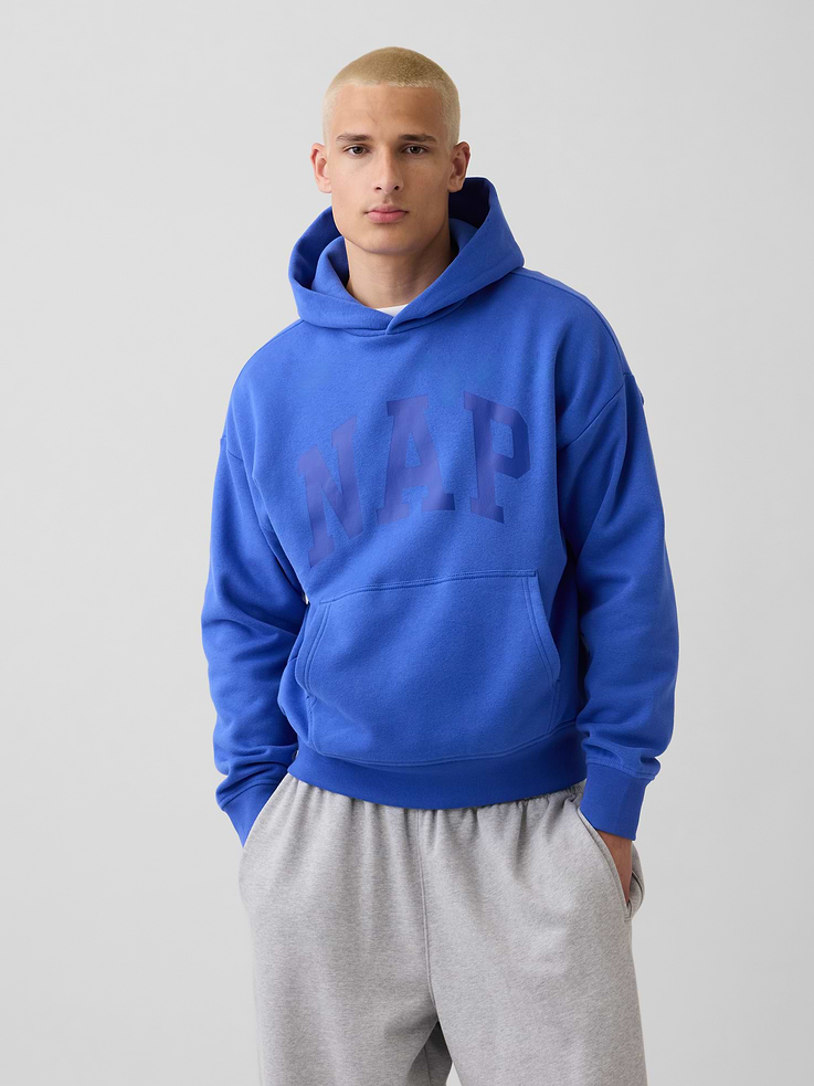Image number 1 showing, Adult VintageSoft NAP Logo Hoodie
