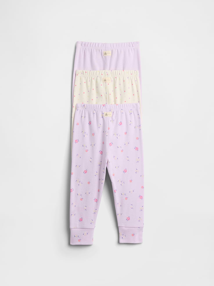 Image number 3 showing, Baby Pull-On Joggers (3-Pack)