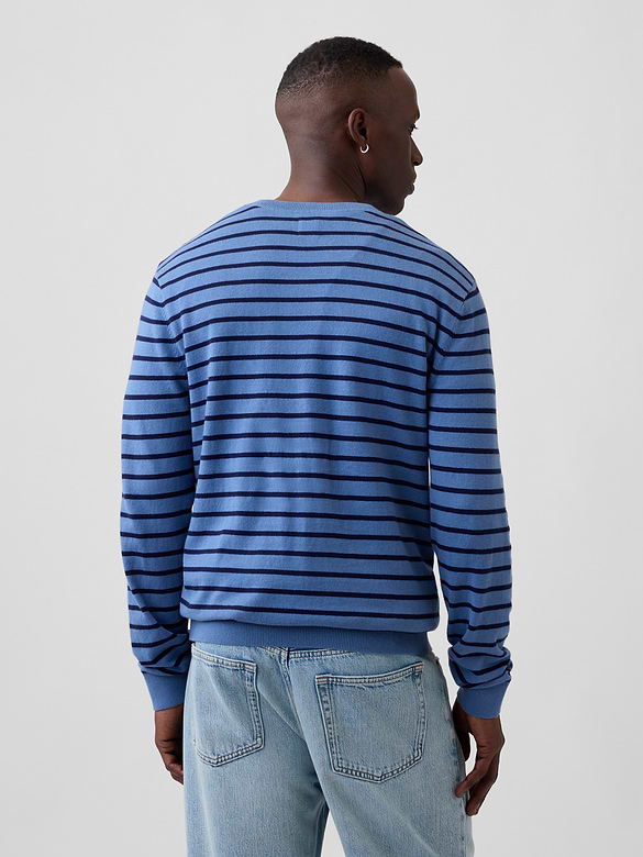 Stripe Crewneck Sweater