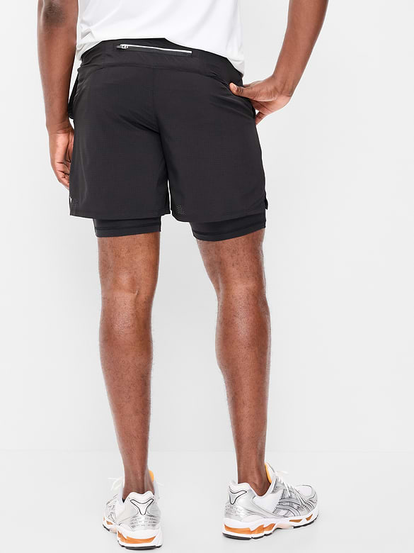 2-In-1 Performance Run Shorts -- 5-inch inseam