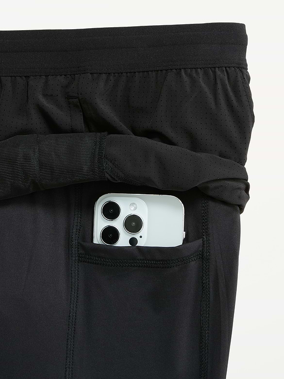2-In-1 Performance Run Shorts -- 5-inch inseam