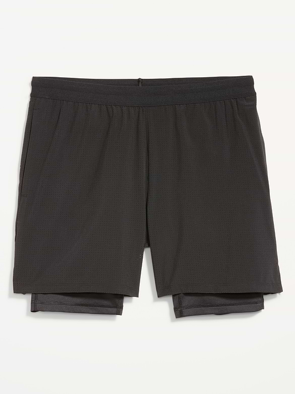2-In-1 Performance Run Shorts -- 5-inch inseam