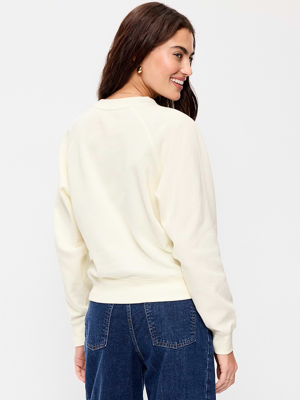 Oversized Raglan Sweatshirt