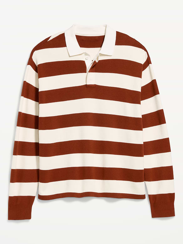 Long-Sleeve Rugby Polo