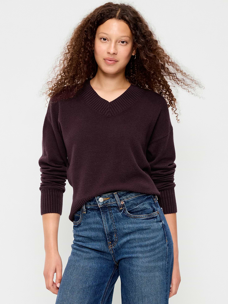 Image number 1 showing, SoSoft V-Neck Sweater