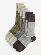 Image number 1 showing, Marled Boot Socks 3-Pack