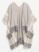 Image number 2 showing, Flannel Fringe Poncho