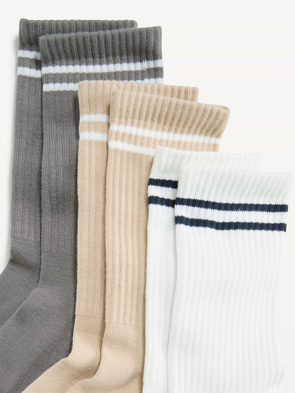 L'image numéro 2 présente Chaussettes tube (paquet de 3 paires)