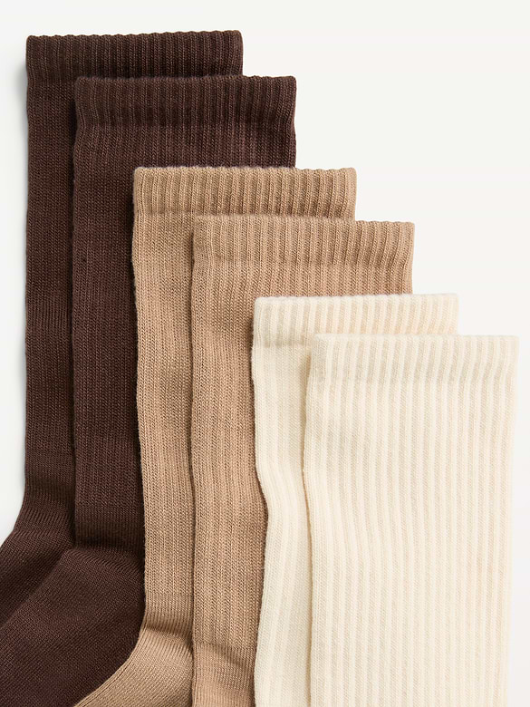 Chaussettes tube (paquet de 3 paires)
