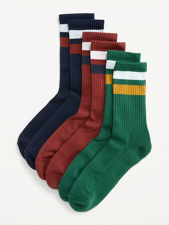 Chaussettes tube (paquet de 3 paires)