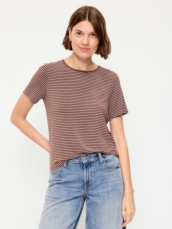 Luxe Crew-Neck T-Shirt