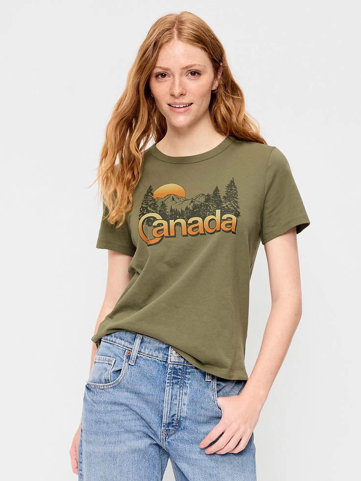 Image number 1 showing, Canada Logo Graphic T-Shirt