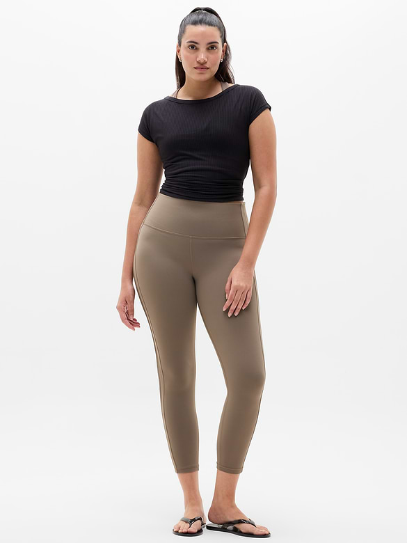 Salutation Pintuck High Rise 7/8 Legging