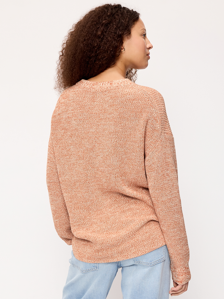 Image number 2 showing, Seaside Cotton Shaker Tunic Sweater