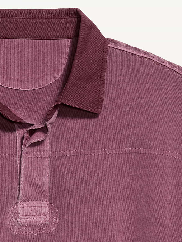 Long-Sleeve Rugby Polo