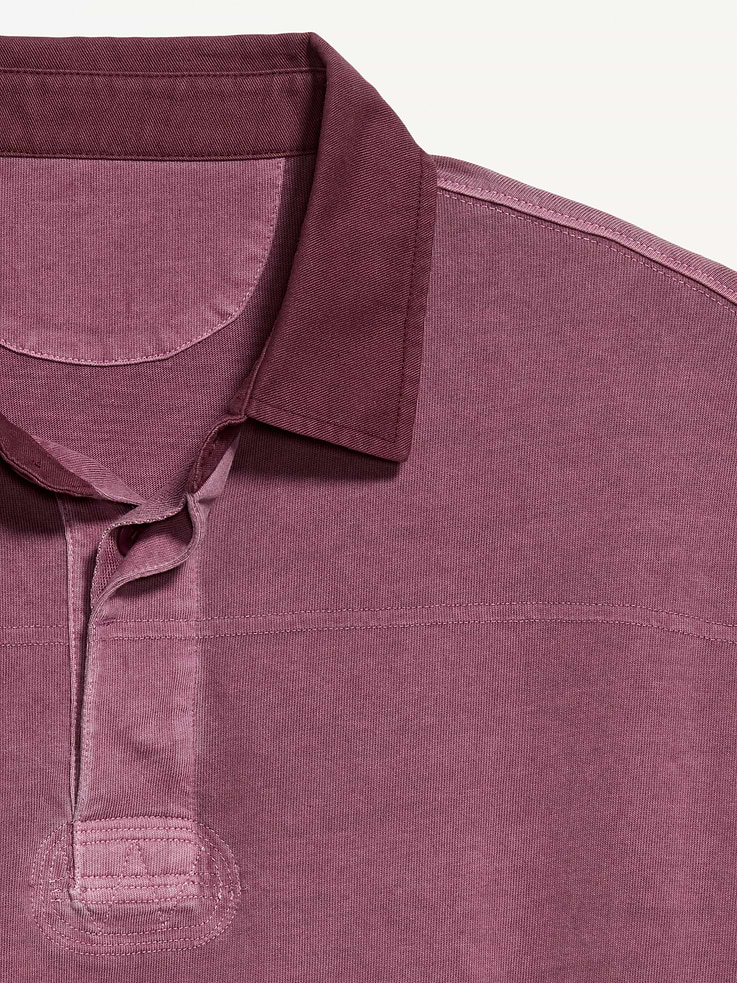 Image number 4 showing, Long-Sleeve Rugby Polo