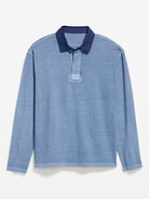 Image number 3 showing, Long-Sleeve Rugby Polo