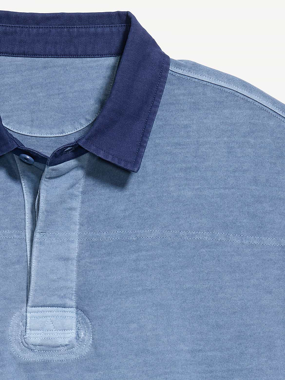 Long-Sleeve Rugby Polo