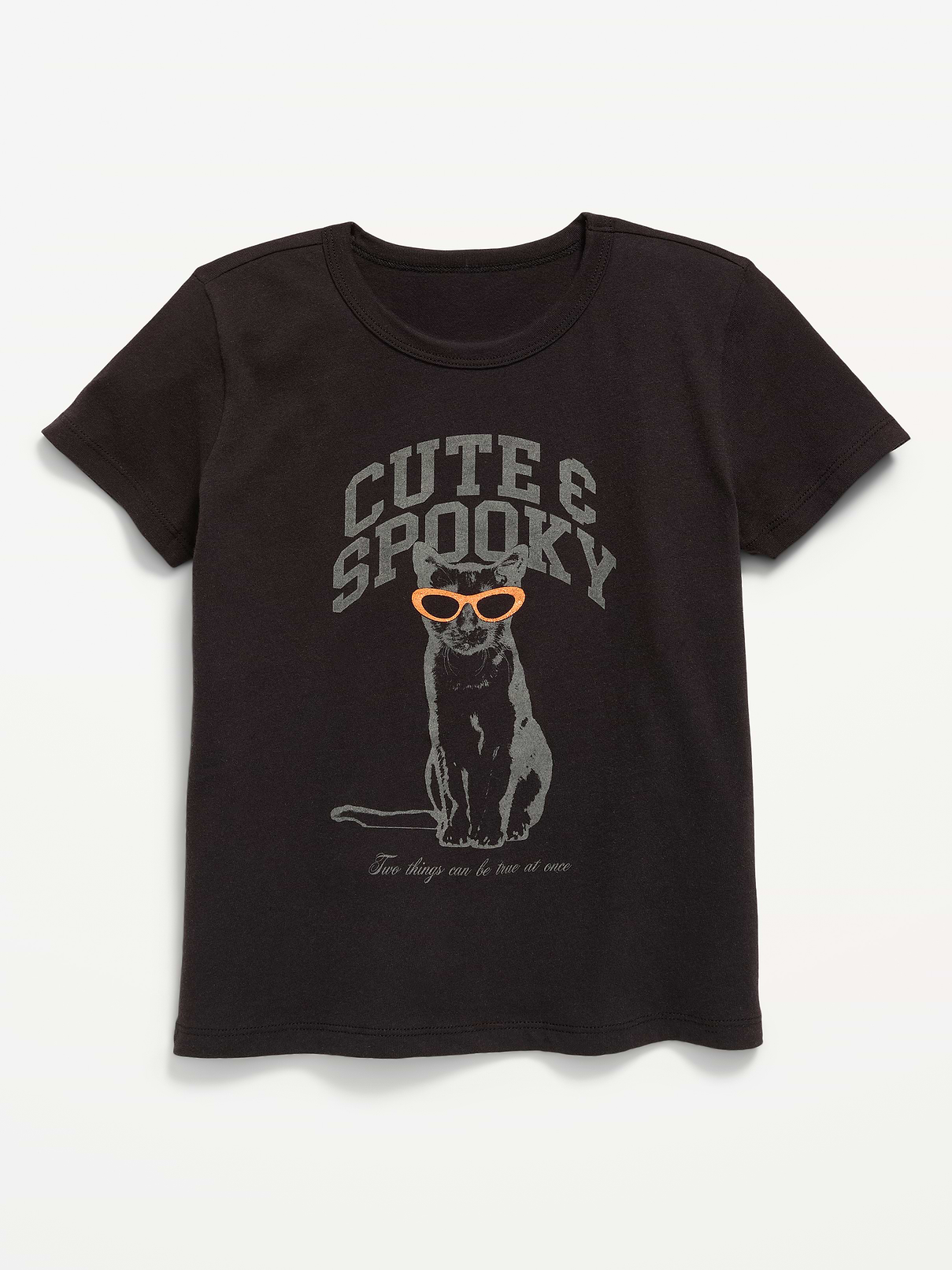L'image numéro 1 présente T-shirt à manches courtes à imprimé pour fille