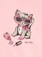 Image number 2 showing, Short-Sleeve Graphic T-Shirt for Girls