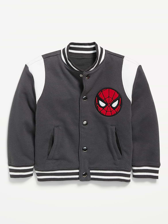Marvel™ Spider-Man Oversized Fleece Bomber Jacket for Toddler Boys